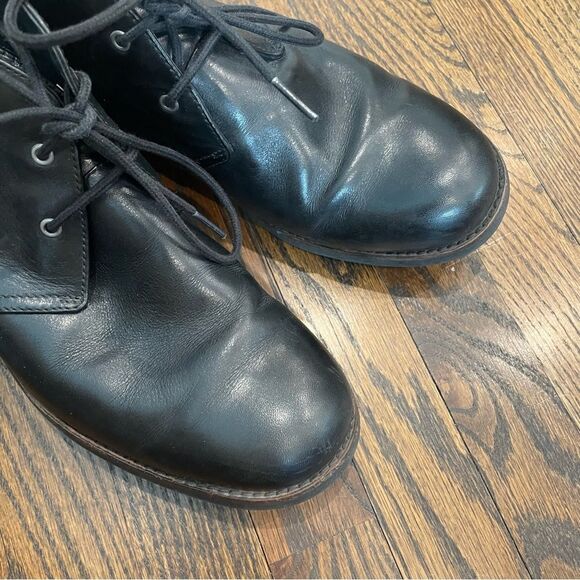 UGG Black Leather Chukka Boots main image 4